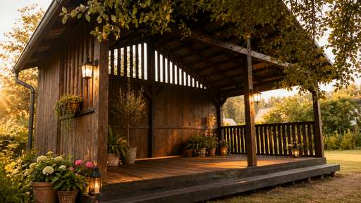 Cenador de jardín 4x5m — Práctico, duradero y perfecto para refugio al aire libre