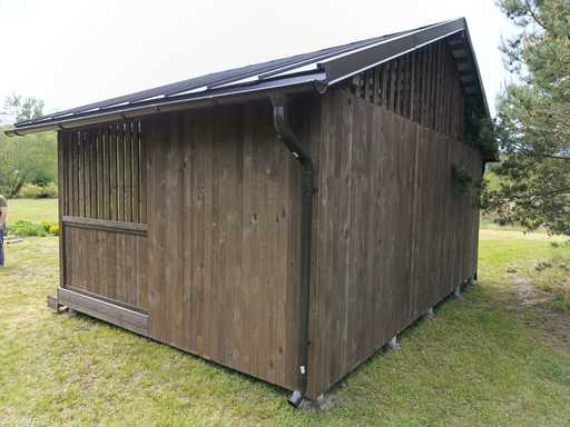 Cenador de jardín 4x5m — Práctico, duradero y perfecto para refugio al aire libre