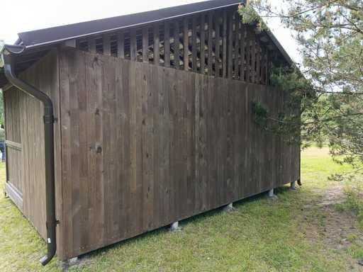 Cenador de jardín 4x5m — Práctico, duradero y perfecto para refugio al aire libre