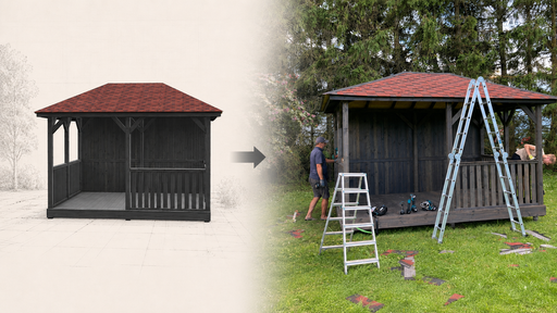 Cómo pedir un gazebo
