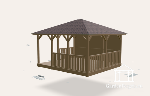Real life gazebo photo